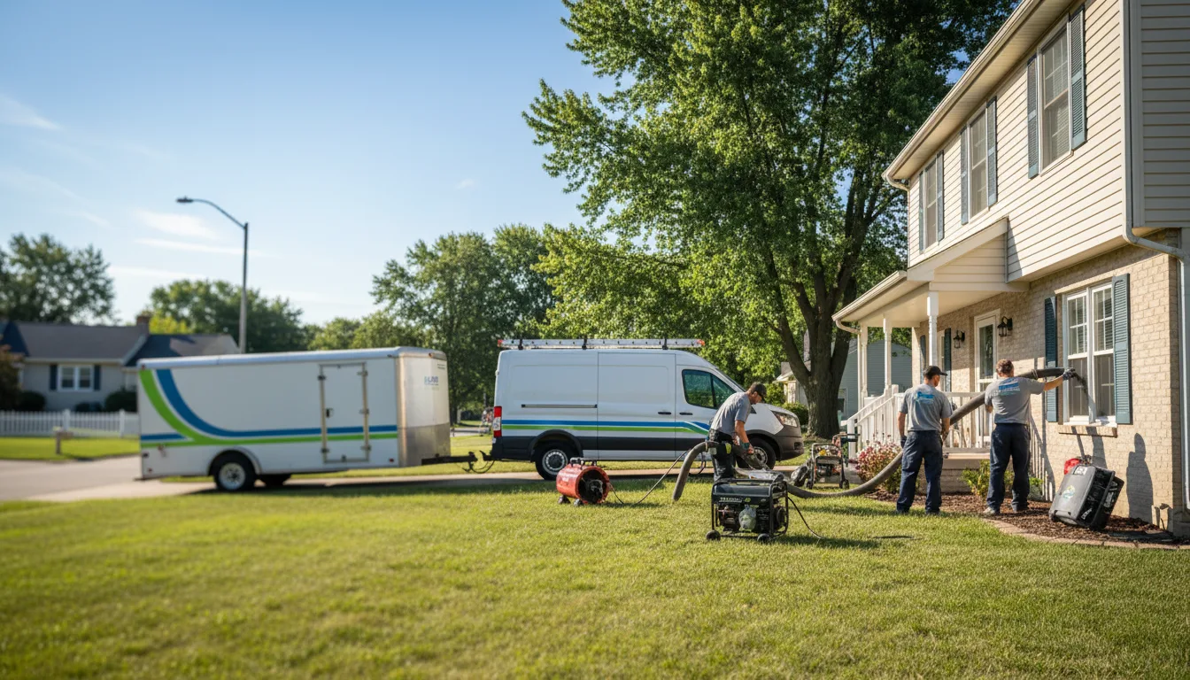 Flooded Basement Restoration And Cleanup With Repair in Waubun, MN near me